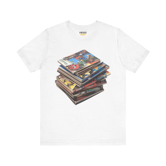 Retro Gaming Vintage Comic Collection T Shirt