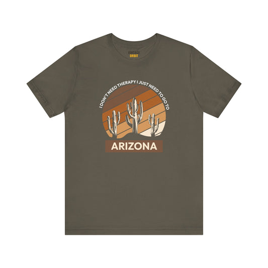 Hiking Arizona Desert Therapy T Shirt