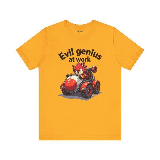 Sonic Evil Genius Title T Shirt