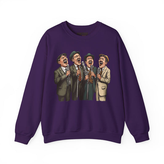 Retro Barbershop Quartet Vibes Sweatshirt