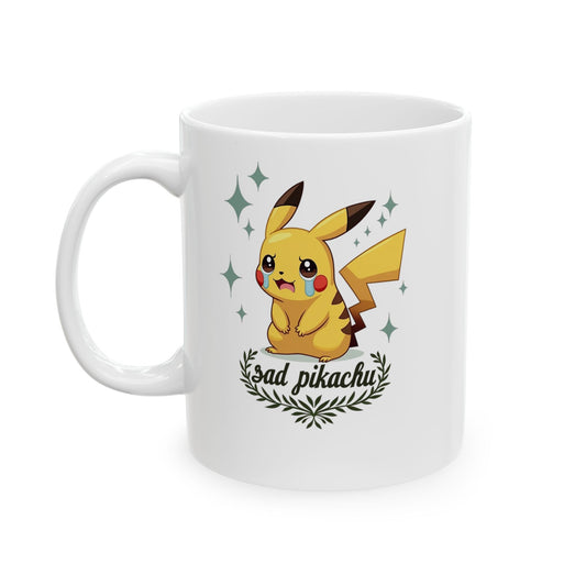 Pokemon Sad Pikachu Mug