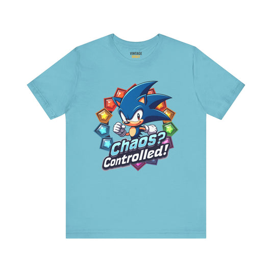 Sonic Chaos Control Title T Shirt