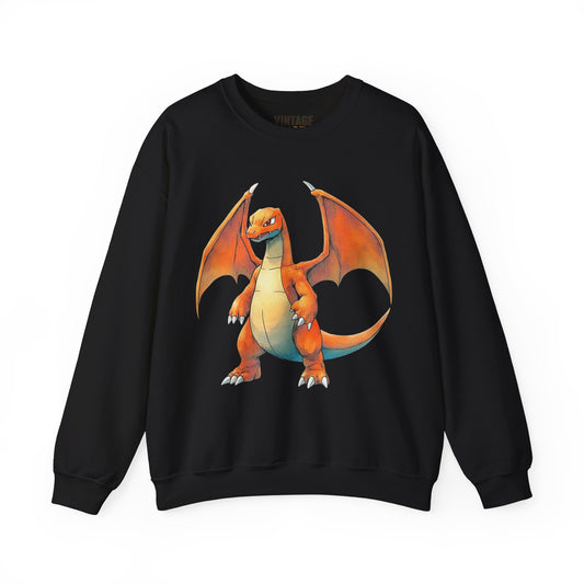 Pokemon Legendary Fire Dragon Charizard Sweatshirt