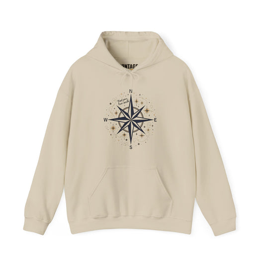 Hiking Compass Direction Hoodie