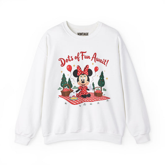 Disney Dots Of Fun Await Sweatshirt