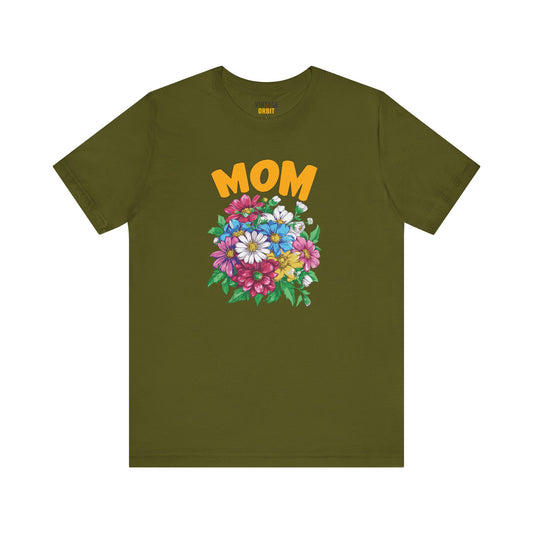 Flower is Mom Power T Shirt