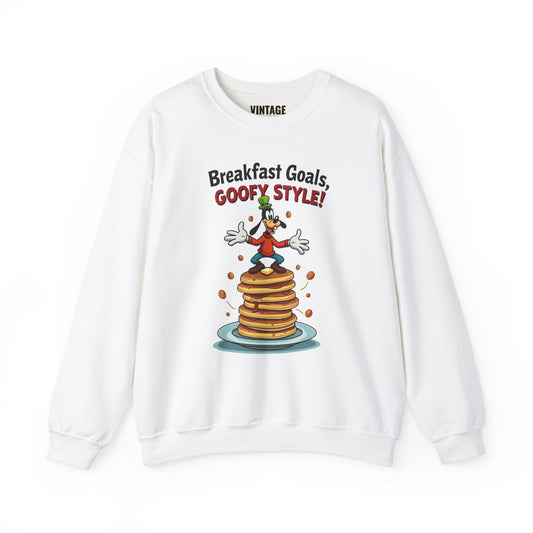 Disney Breakfast Goals Goofy Style Sweatshirt