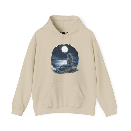 Fishing Moonlit Mermaid Hoodie