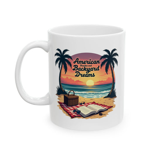 Beach Dream View Poster Mug