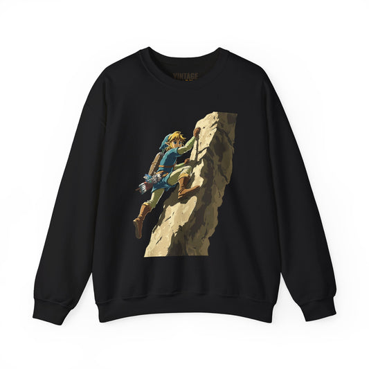 Zelda Climber On Rocky Quest Sweatshirt