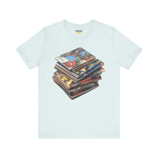 Retro Gaming Vintage Comic Collection T Shirt