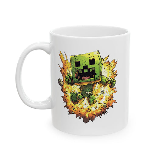 Minecraft Exploding Creeper Mug