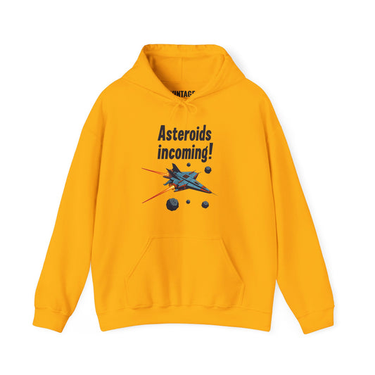 Retro Gaming Asteroids Incoming Hoodie