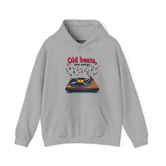 Retro Old Beats New Energy Hoodie