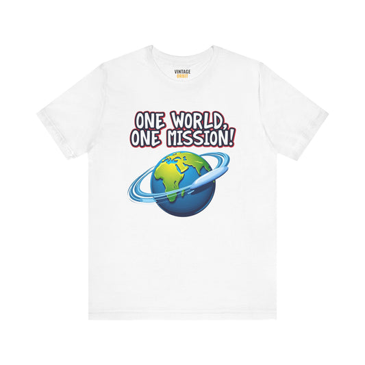 Nasa One World One Mission T Shirt