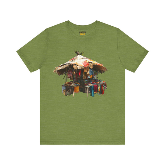 Beach Boho Market Hut T Shirt