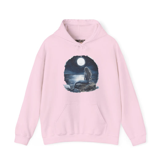 Fishing Moonlit Mermaid Hoodie