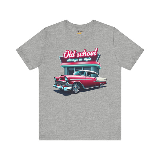 Retro Old School Always In Style T Shirt