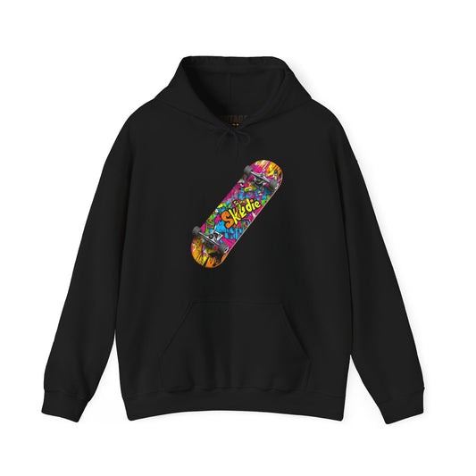 80s Graffiti Skateboard Hoodie