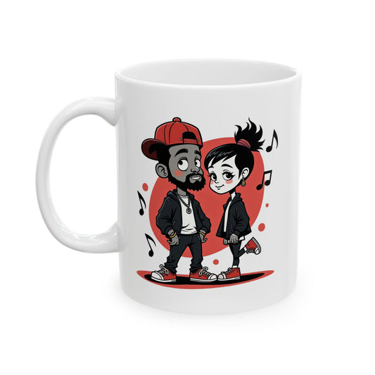 Rapper Dynamic Duo Cartoon Style Mug