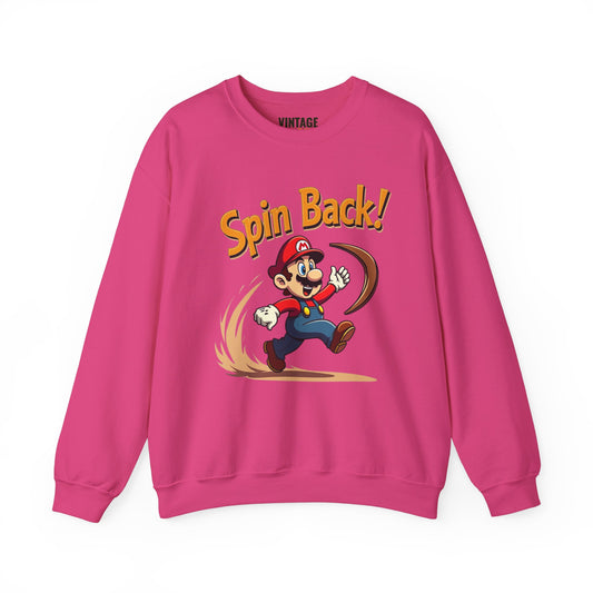 Mario Spin Back Sweatshirt