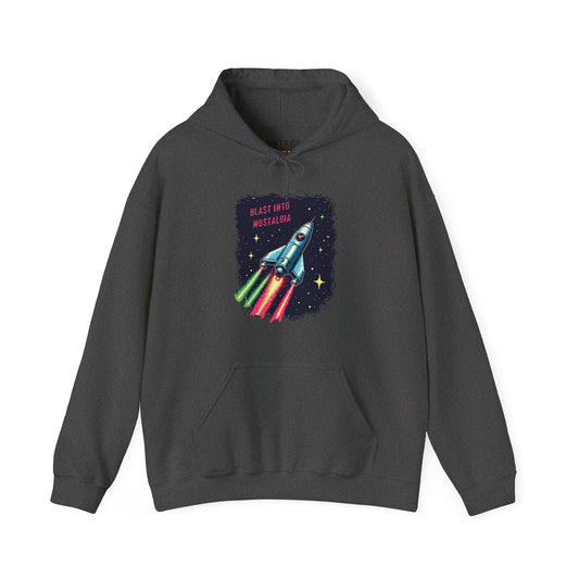 Retro Gaming Blast Into Nostalgia Hoodie