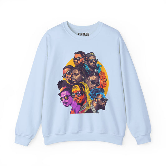 Rapper Hip Hop Icons Sweatshirt