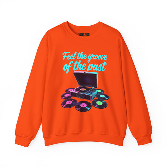 Retro Feel The Groove Of The Past Sweatshirt