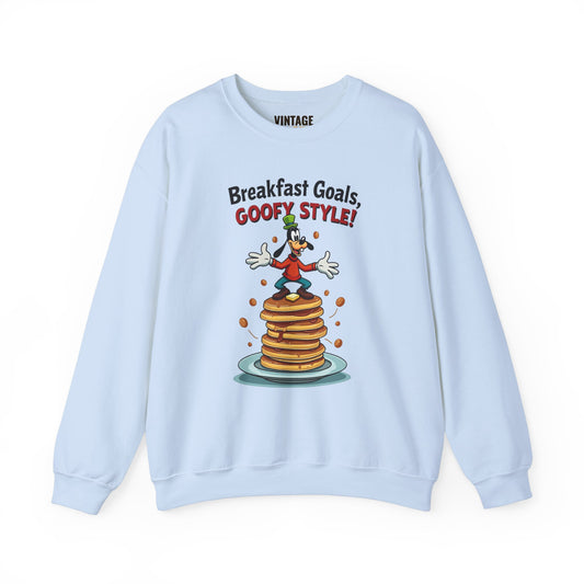 Disney Breakfast Goals Goofy Style Sweatshirt