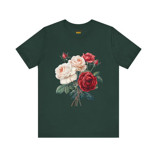 Flower Romantic Rose Bouquet T Shirt