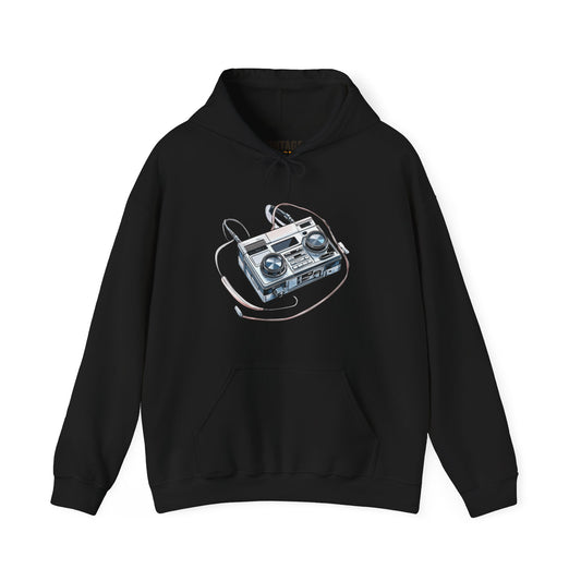 80s Retro Walkman Hoodie