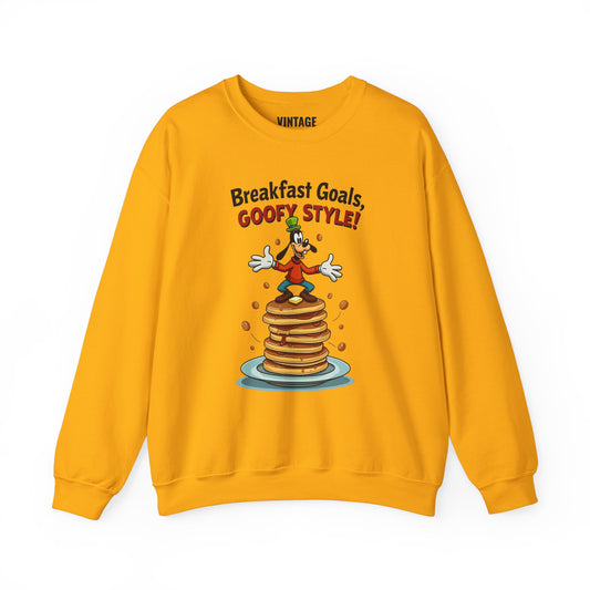 Disney Breakfast Goals Goofy Style Sweatshirt