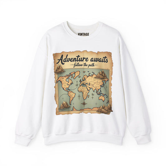 Hiking Adventure Awaits Follow The Path Sweatshirt