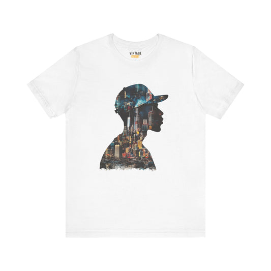 Rapper Cityscape Silhouette T Shirt