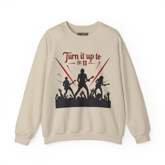 Band Turn It Up To 11 Adventure Sweatshirt