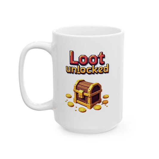 Retro Gaming Loot Unlocked Mug