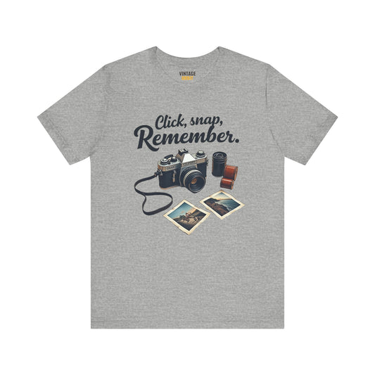 Retro Click, Snap, Remember T Shirt