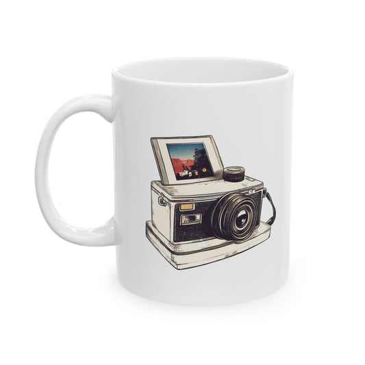 80s Vintage Camera Mug