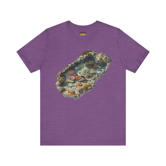 Beach Tidal Pool Coral T Shirt