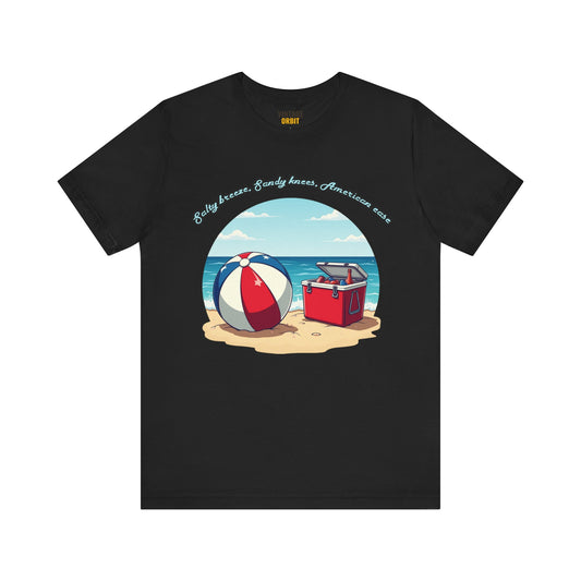 Beach Salty Breeze Sandy Knees T Shirt