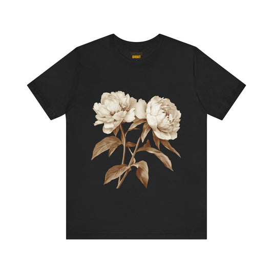 Flower Sepia Elegance T Shirt