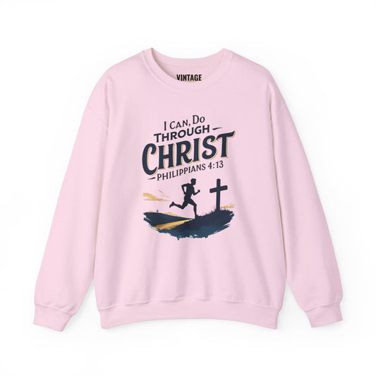 Christian Philippians 4:13 Inspirational Sweatshirt