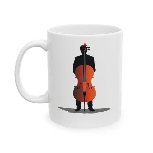 Classic Cello Silhouette Mug