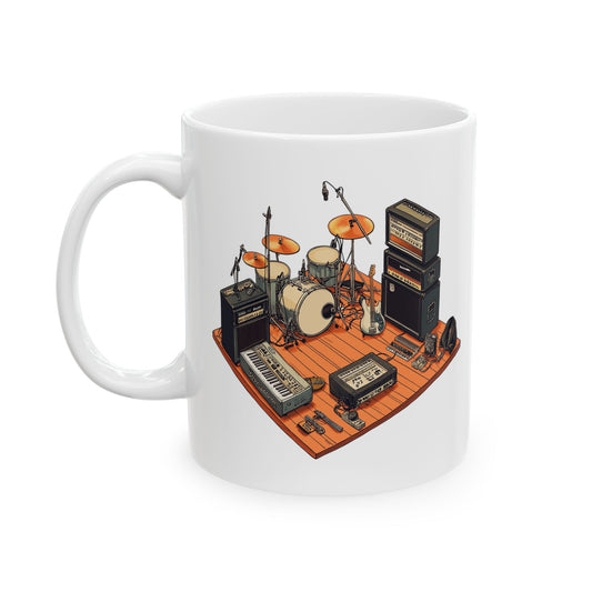 Band Music Setup Mug