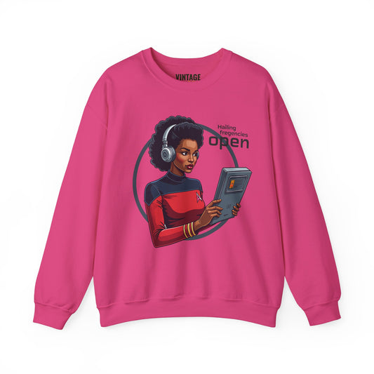 Star Trek Hailing Frequencies Open Sweatshirt