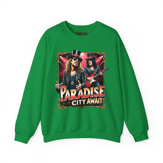 Band Paradise City Awaits Adventure Sweatshirt