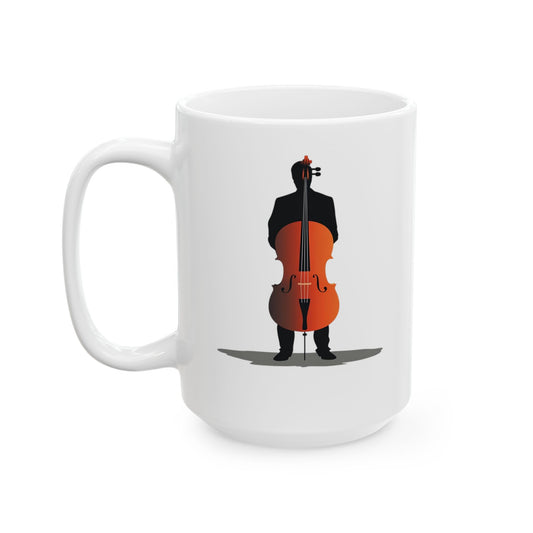 Classic Cello Silhouette Mug