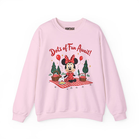 Disney Dots Of Fun Await Sweatshirt