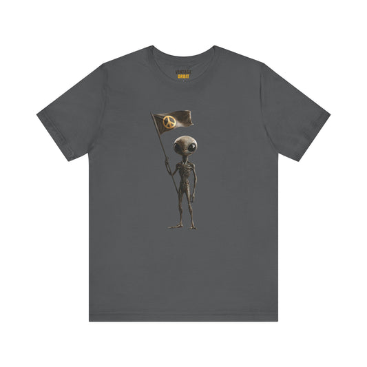 Alien Peace Flag T Shirt