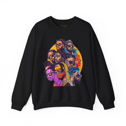 Rapper Hip Hop Icons Sweatshirt